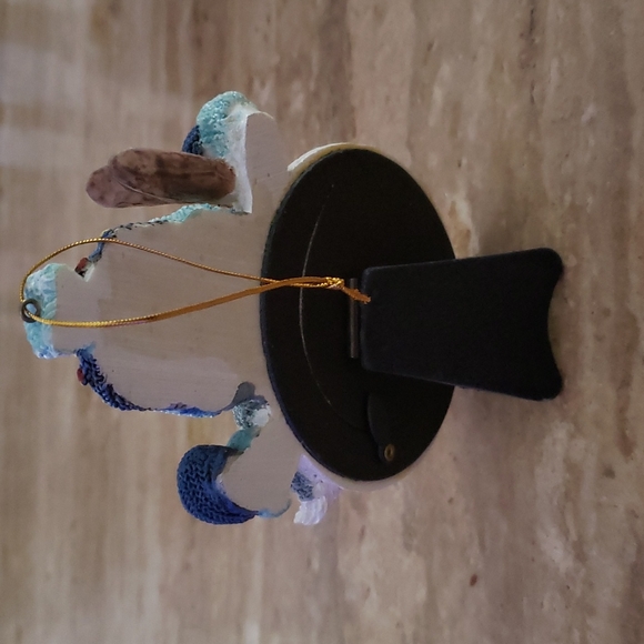 Snowman photo frame ornament - Picture 2 of 2